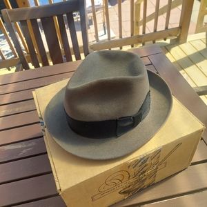 Dobbs Vintage Fedora - Size 7 1/8